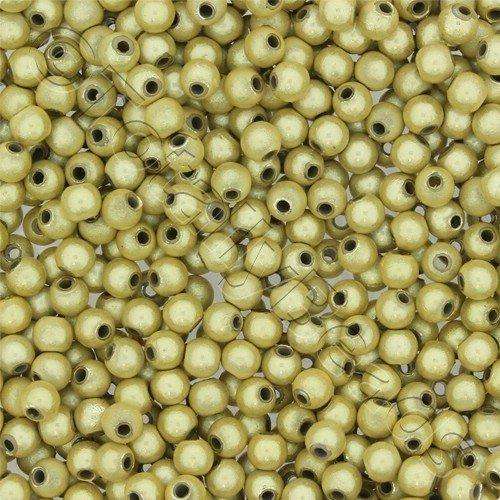 4mm Miracle acrylic round beads 4mm round gold 120pcs — pack of 120, reflective 3D-effect beads ideal for jewelry making, crafts, and dec…