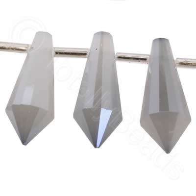 19mm crystal beads opal sea — faceted for jewelry making and beadwork