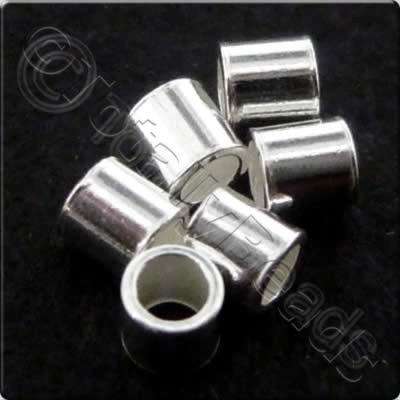 Sterling Silver - Crimp Tubes 1.5mm 50pcs