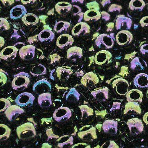 Toho Size 6 Seed Beads 10g - Metallic Iris Purple