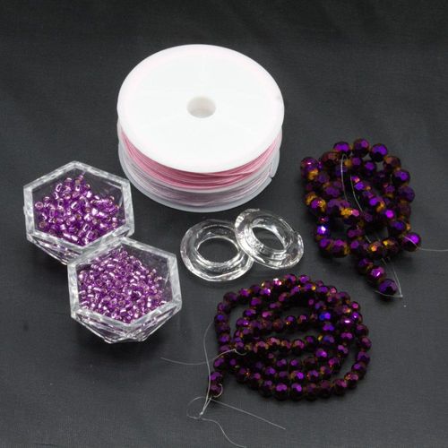 BC 2023 WK 2: Tassel Pendant Floral 8mm for jewellery making