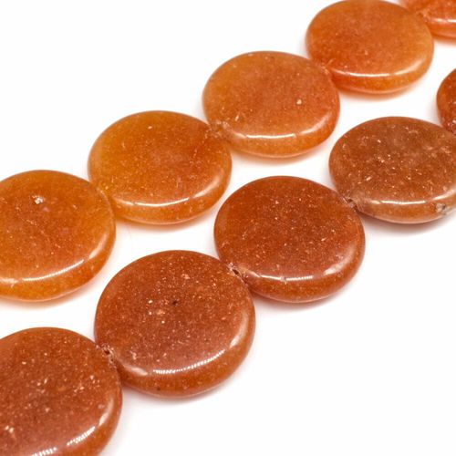 20mm resin druzy bead disc 15" string — sparkling cabochon-style stone ideal for jewelry making, pendants, and craft designs