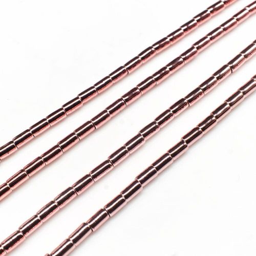 4x2mm hematite beads — for jewelry making, crafting, and beadwork projects