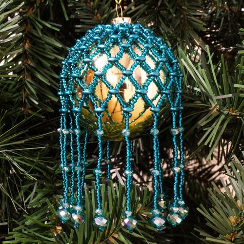 Sophie Bauble Zoom 30/5 teal jewelry making kit — DIY set with beads and instructions for creating handmade jewelry