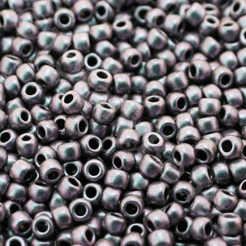 Toho Size 8 Seed Beads 10g - Hybrid Poly Orchid Aqua