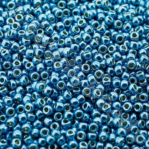Toho Size 11 Seed Beads 10g - PF Galvanised Aqua Sky