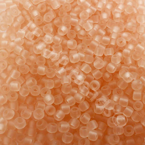 Toho Size 6 Seed Beads 10g - Trans Frost Rosaline