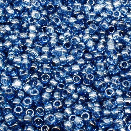 Toho Size 8 Seed Beads 10g Trans. Niagara 2mm for jewellery making