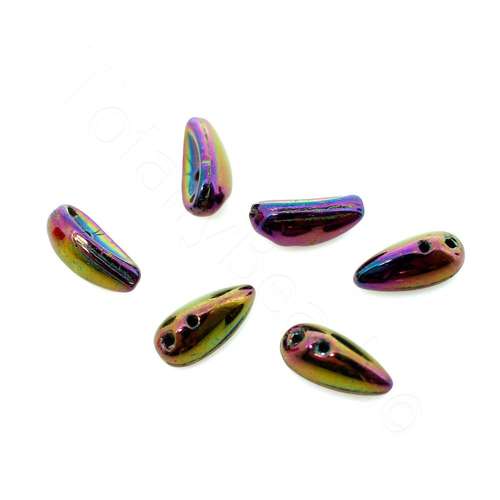 Czech Preciosa Chilli - Purple Iris 4x11mm - 50 pcs