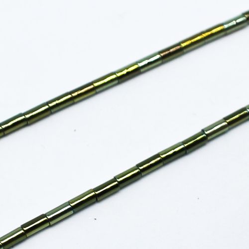 2x4mm hematite beads — for jewelry making, crafting, and beadwork projects
