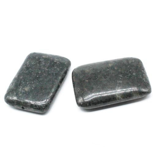 Muscovite Rectangle 40mm Beads 1pc for jewellery making