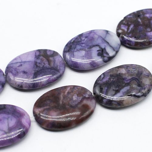 24mm resin druzy bead oval — sparkling cabochon-style stone ideal for jewelry making, pendants, and craft designs