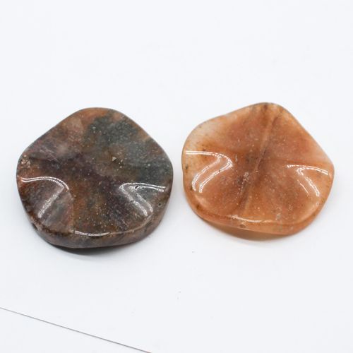 40mm resin druzy bead disc — sparkling cabochon-style stone ideal for jewelry making, pendants, and craft designs