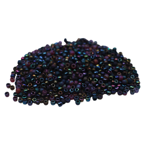 Toho Size 11 Seed Beads 25g Mix Iris 6mm for jewellery making