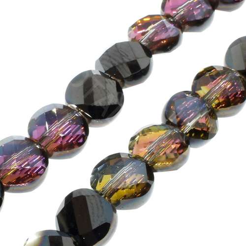 8mm crystal beads majestic pink — faceted for jewelry making and beadwork