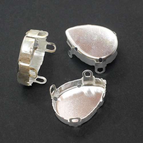 25mm resin Rivoli stone — faceted round crystal-style cabochon ideal for jewelry making, settings, and crafts