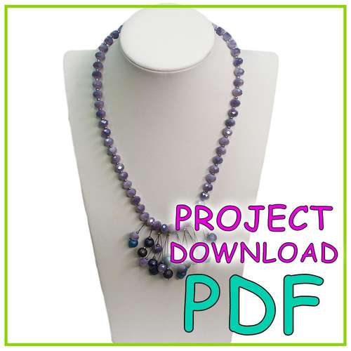 Fringe and Link Jewellery with Tigertail - Download Instructions