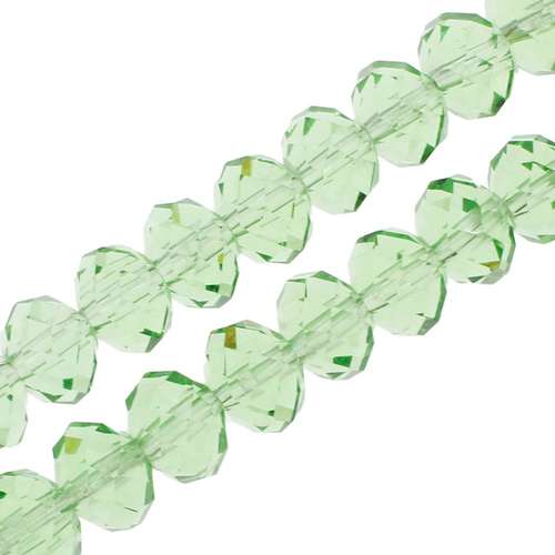 8mm crystal beads peridot, pack of 70 — faceted for jewelry making and beadwork