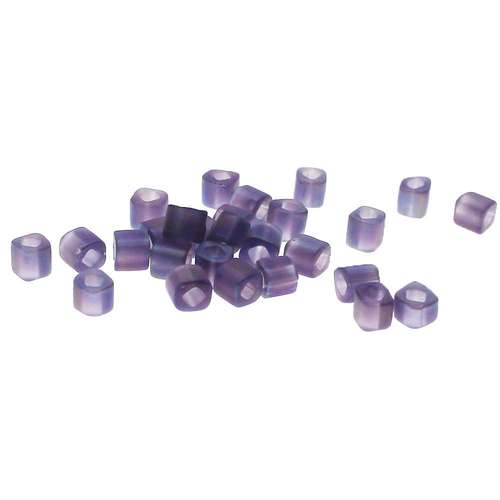 Toho Cubes 4mm 10g - TR Frost Lt Tanzanite