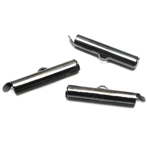 Slide Connector 23mm Black Plated 10pcs