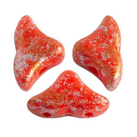 Helios Puca Beads 10g - Opq Lt Coral Tweedy