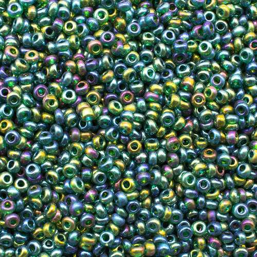 size 12 FGB glass seed beads 50g — 50g pack, ideal for bead weaving, embroidery, and jewelry making