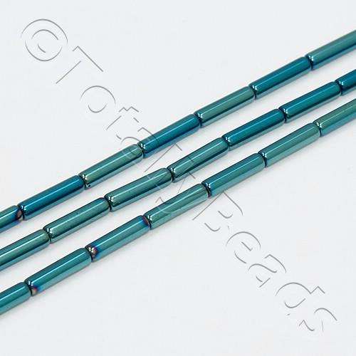 2x8mm hematite beads — for jewelry making, crafting, and beadwork projects