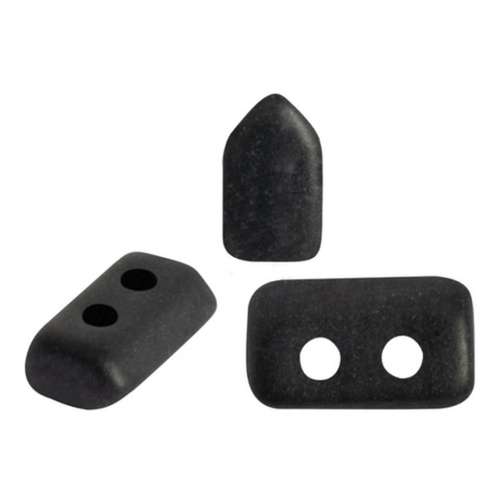 Piros Puca Beads 10g - Jet Mat