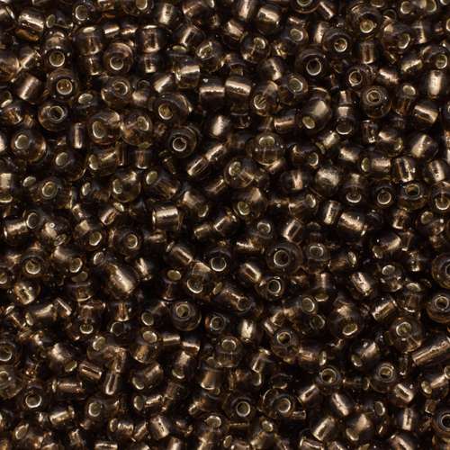 size 8 FGB glass seed beads silver lined shadow — 50g pack, ideal for bead weaving, embroidery, and jewelry making