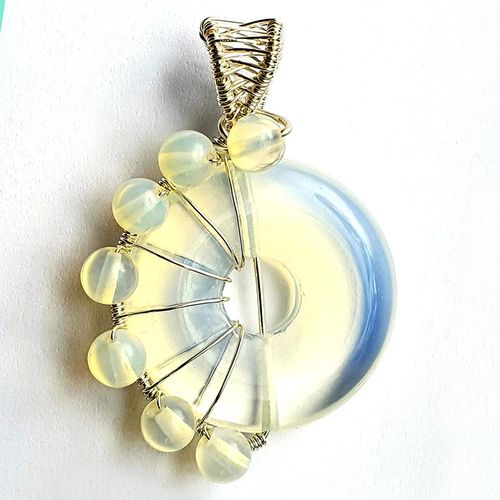 Doughnut Pendant Bundle - Silver