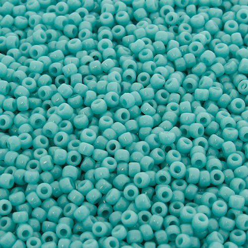 Toho Size 11 Seed Beads 10g - Opaque Turquoise