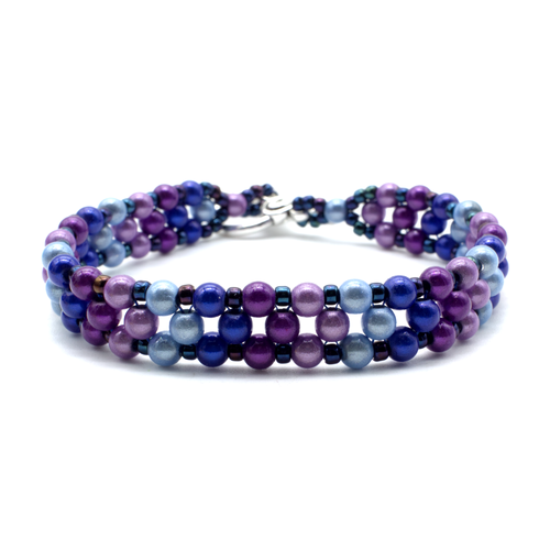 RAW Miracle Bracelet Makes 4 sky bracelet making kit — DIY set with beads and instructions for creating handmade jewelry