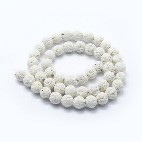 6mm resin druzy bead round white — sparkling cabochon-style stone ideal for jewelry making, pendants, and craft designs
