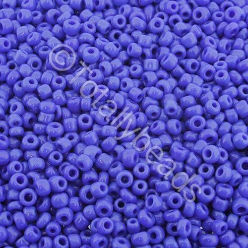 Seed Beads Opaque Dark Blue - Size 11 100g
