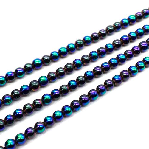 4mm hematite beads — for jewelry making, crafting, and beadwork projects