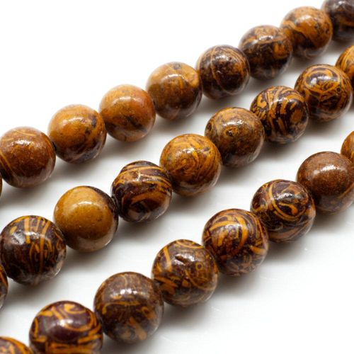 8mm resin druzy bead round 8mm 15" inch — sparkling cabochon-style stone ideal for jewelry making, pendants, and craft designs
