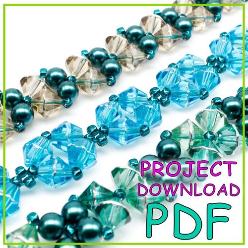 Trixie Bracelet PDF Download for jewellery making