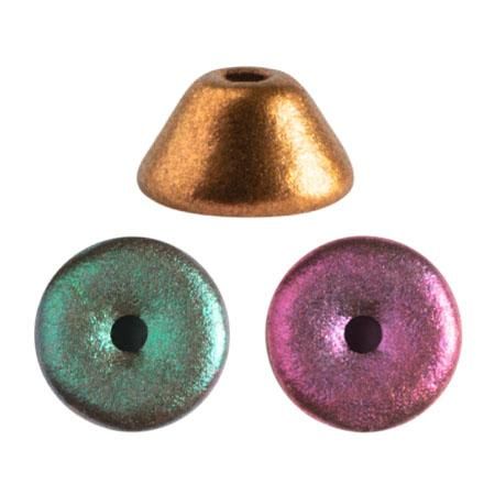 Konos Puca Beads 5g - Yellow Gold Metallic Iris