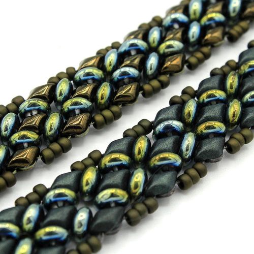 Marylin Bracelet Makes 2 dark forest bracelet making kit — DIY set with beads and instructions for creating handmade jewelry