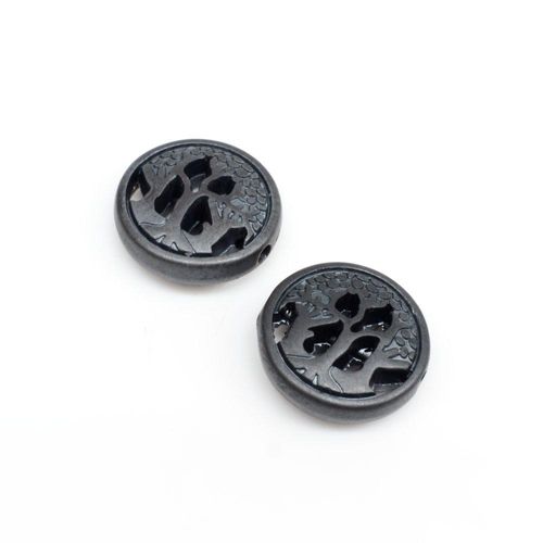 12mm hematite beads — for jewelry making, crafting, and beadwork projects