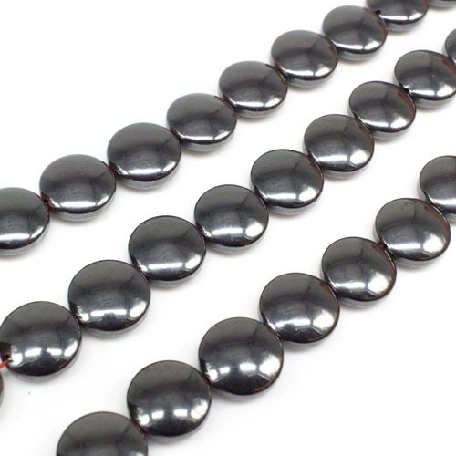 10mm hematite beads — for jewelry making, crafting, and beadwork projects