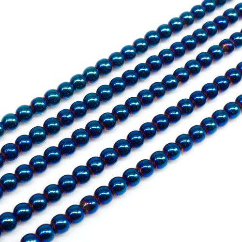 3mm hematite beads — for jewelry making, crafting, and beadwork projects