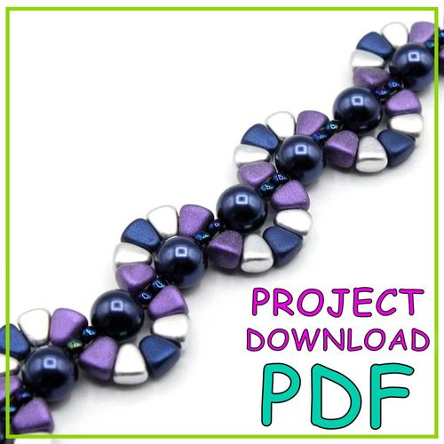 Maree Bracelet PDF Download for jewellery making