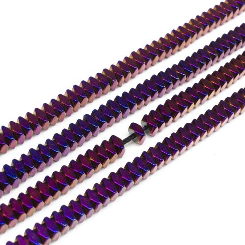 4x2mm hematite beads — for jewelry making, crafting, and beadwork projects