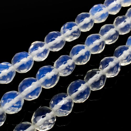 Opal Faceted Round Beads 10mm for jewellery making