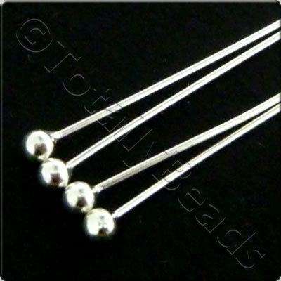Sterling Silver - Headpin Ball 50mm 8pcs