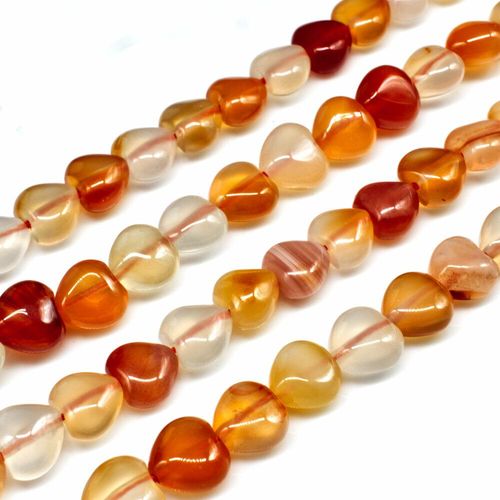 8mm resin druzy bead heart 8mm 15" inch — sparkling cabochon-style stone ideal for jewelry making, pendants, and craft designs