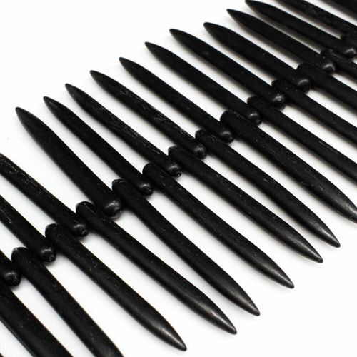20mm resin druzy bead 20mm drop points 80pcs - black — sparkling cabochon-style stone ideal for jewelry making, pendants, and craft designs