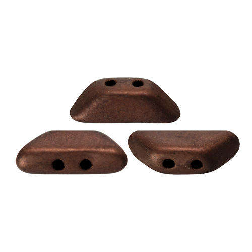 Tinos Puca Beads 10g - Dark Bronze Mat