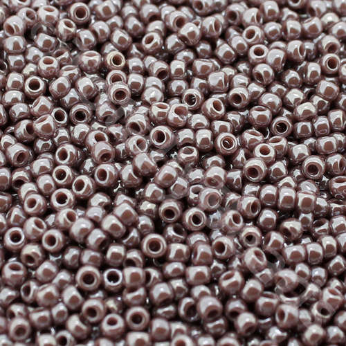 Toho Size 11 Seed Beads 10g - Opaque Lustered Lavender